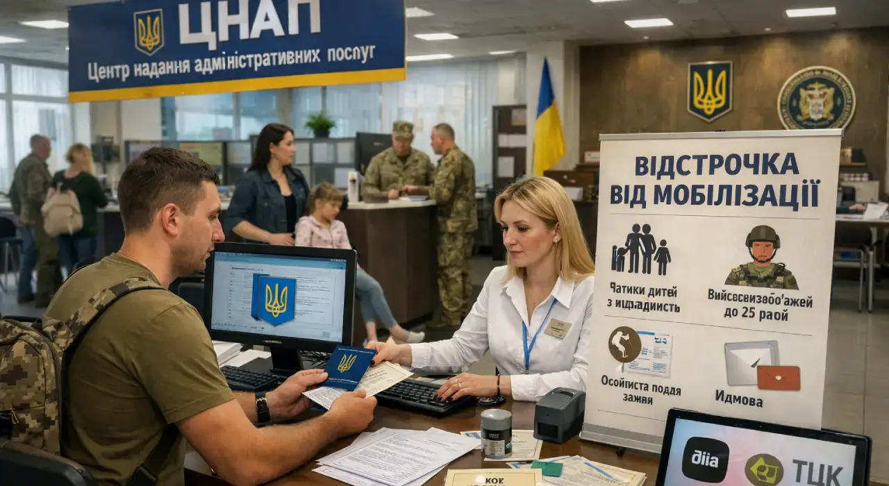 Оновлено правила оформлення та продовження відстрочок від мобілізації