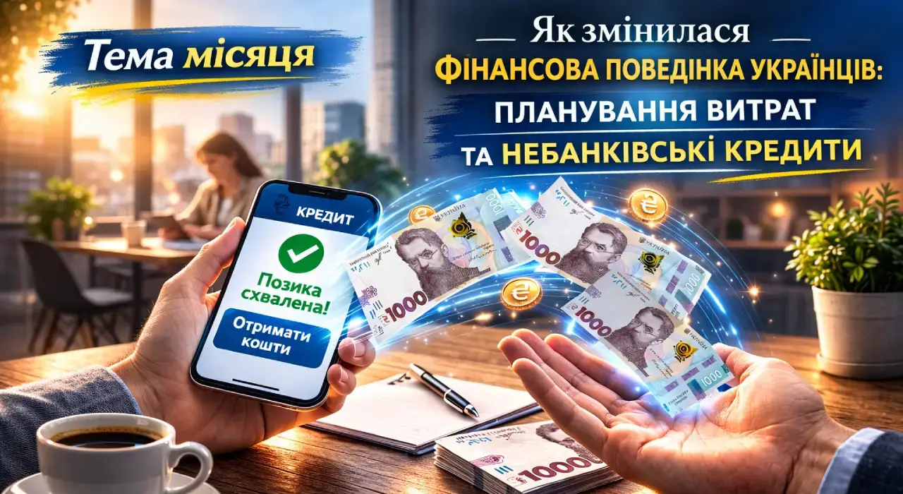 Як змінилася фінансова поведінка українців: планування витрат та небанківські кредити