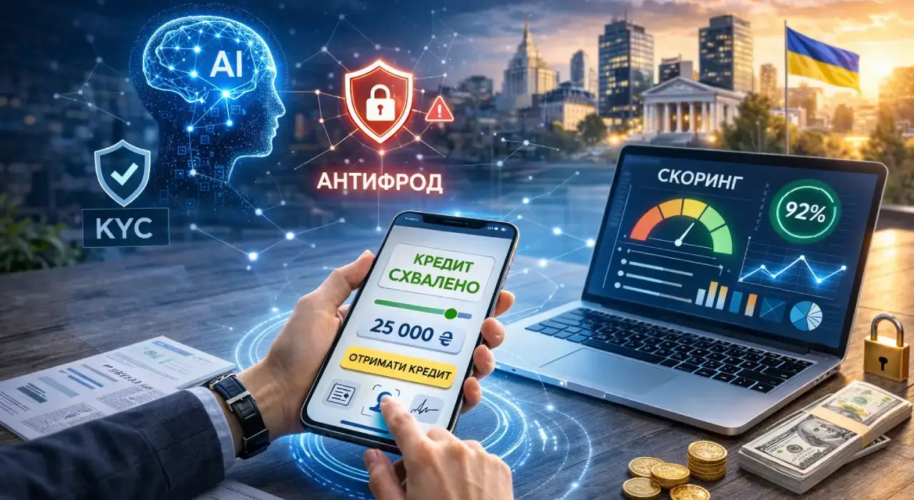 Новітні технології та ШІ у галузі кредитування: ключові тренди, що формують галузь