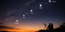 Парад планет вже завтра: шість світів вишикуються в одну лінію