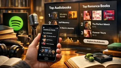 Spotify запускає чарти аудіокниг — Audiobook Charts