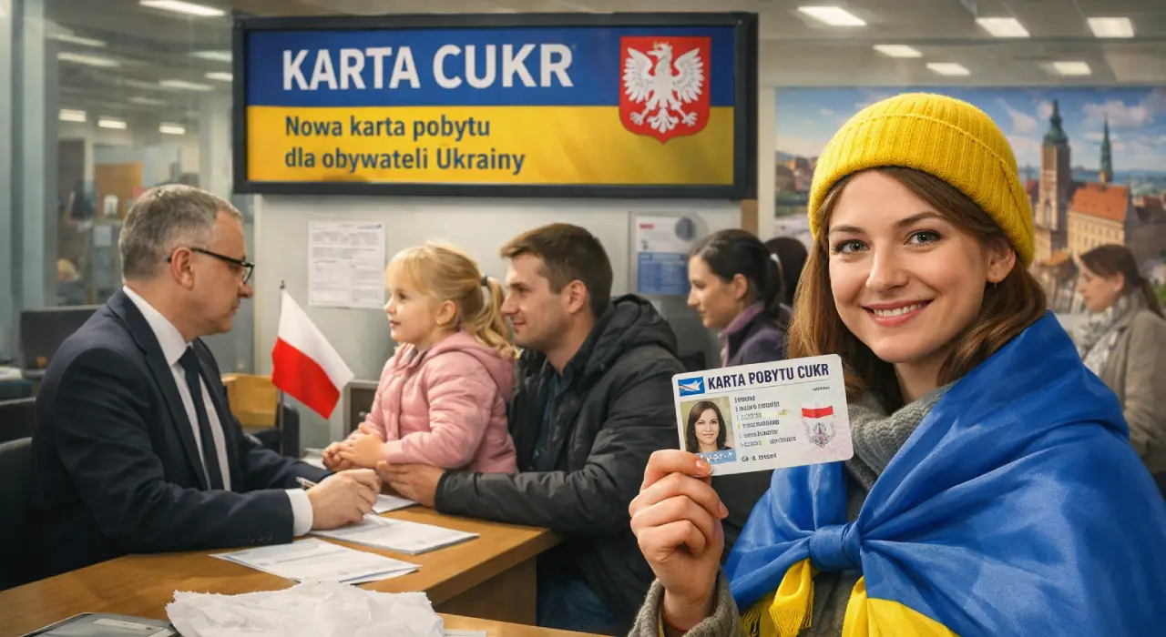 Як українцям отримати карту побиту CUKR в Польщі