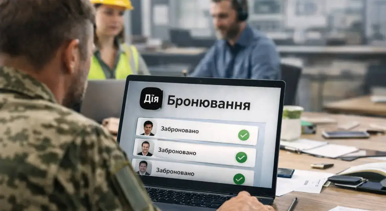 У Дії з’явиться бронювання працівників, які перебувають у розшуку ТЦК