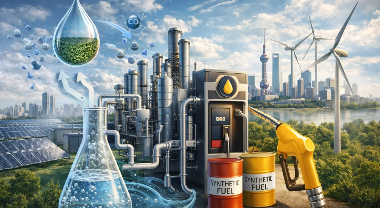 Вчені створили штучну нафту з повітря та води