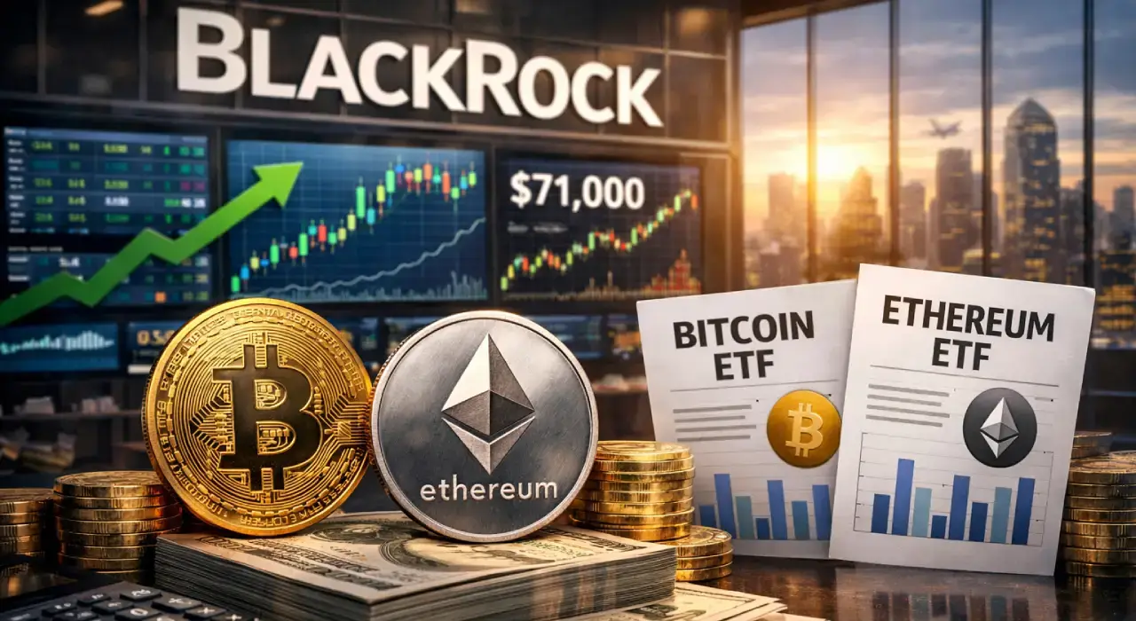Крипторинок відновлюється — BlackRock скуповує Біткоїн та Ефір