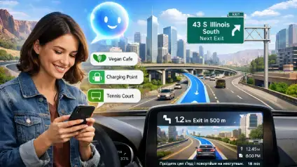 Google оновлює Maps: ШІ-пошук місць і нова 3D-навігація
