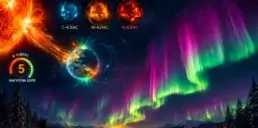 Потужні магнітні бурі накриють Землю вже завтра