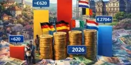 Де в ЄС платять найбільше: як змінилася мінімальна ЗП у 2026
