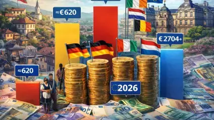 Де в ЄС платять найбільше: як змінилася мінімальна ЗП у 2026