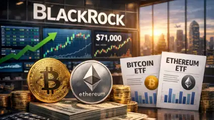 Крипторинок відновлюється — BlackRock скуповує Біткоїн та Ефір