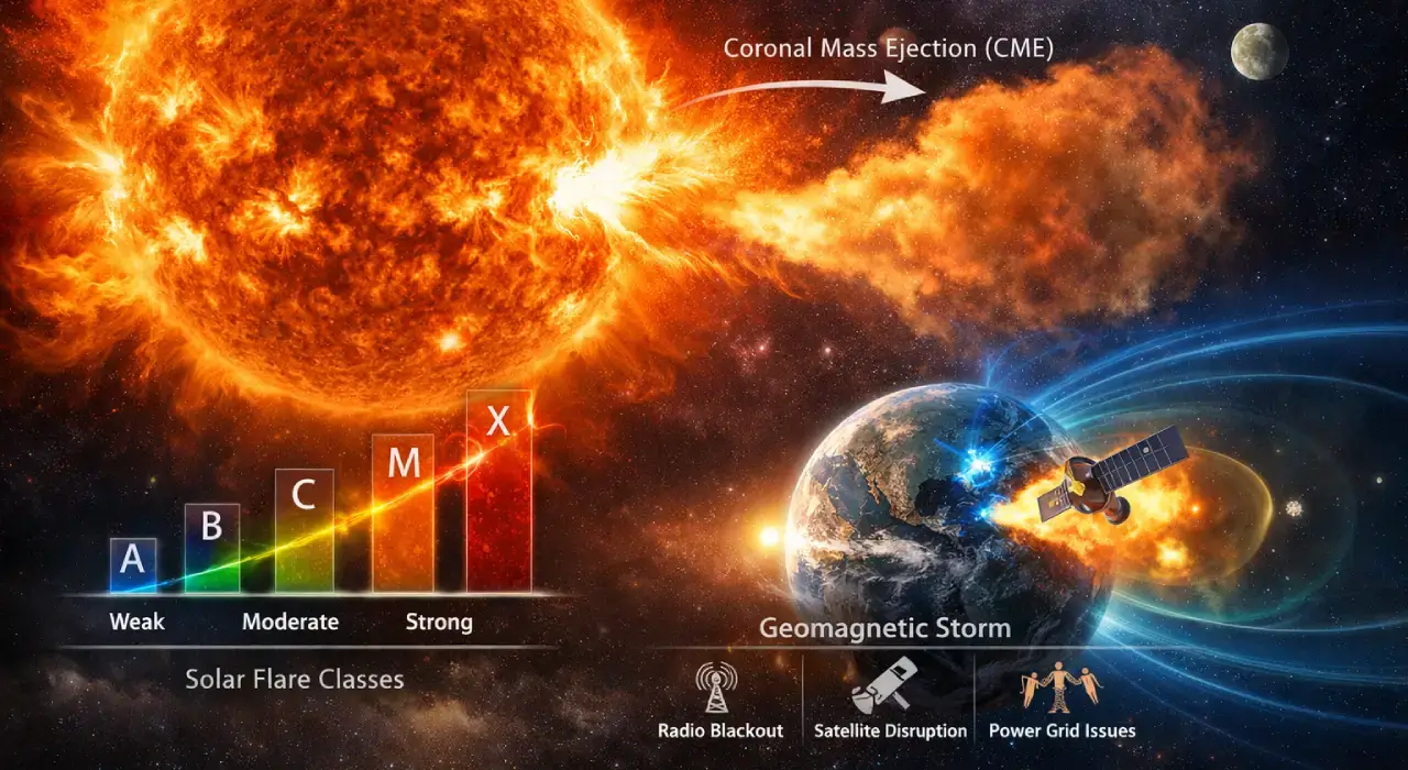 На Сонці стався надпотужний спалах X1