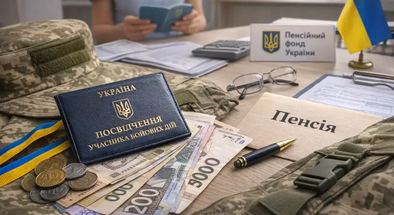 Військові пенсії в Україні: як формуються виплати та що дає статус УБД