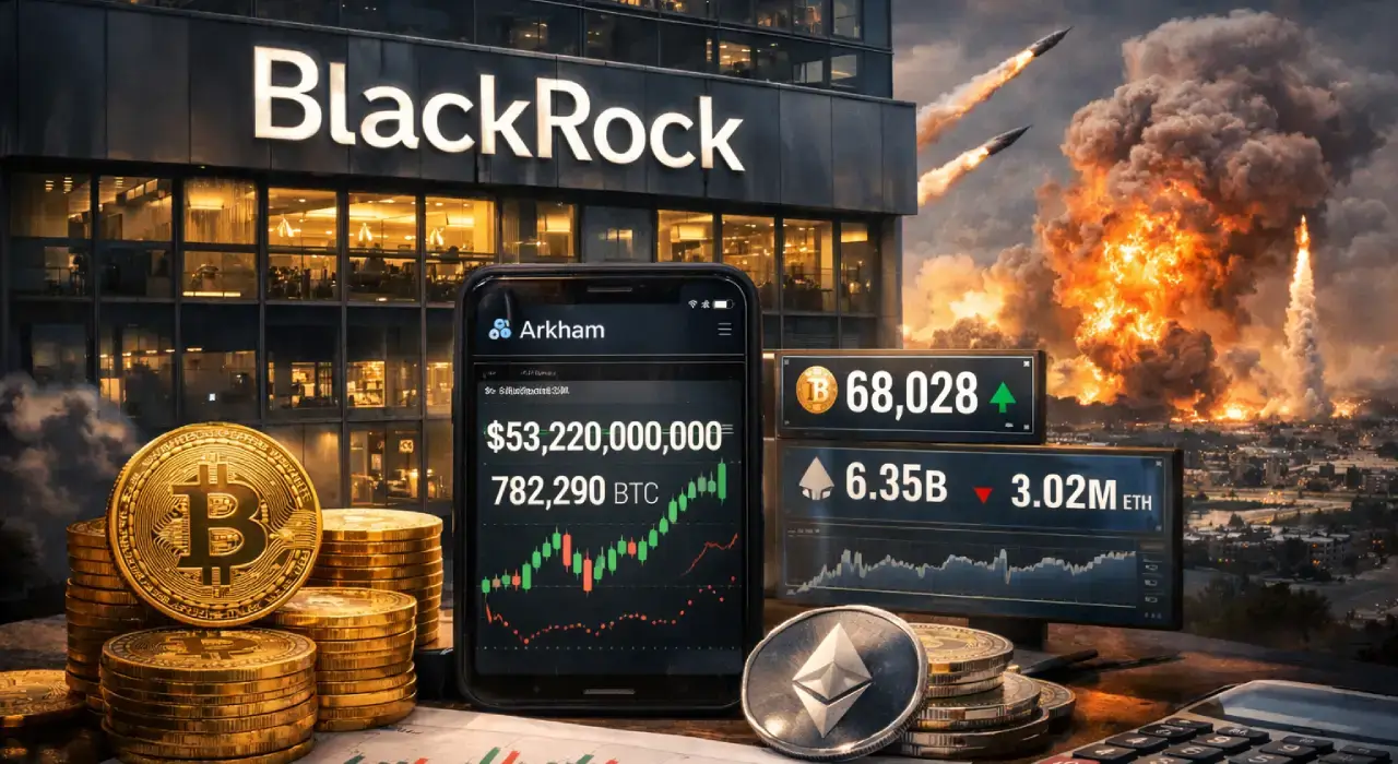 BlackRock скуповує криптовалюти на мільярди доларів на тлі війни США з Іраном