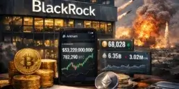 BlackRock скуповує криптовалюти на мільярди доларів на тлі війни США з Іраном