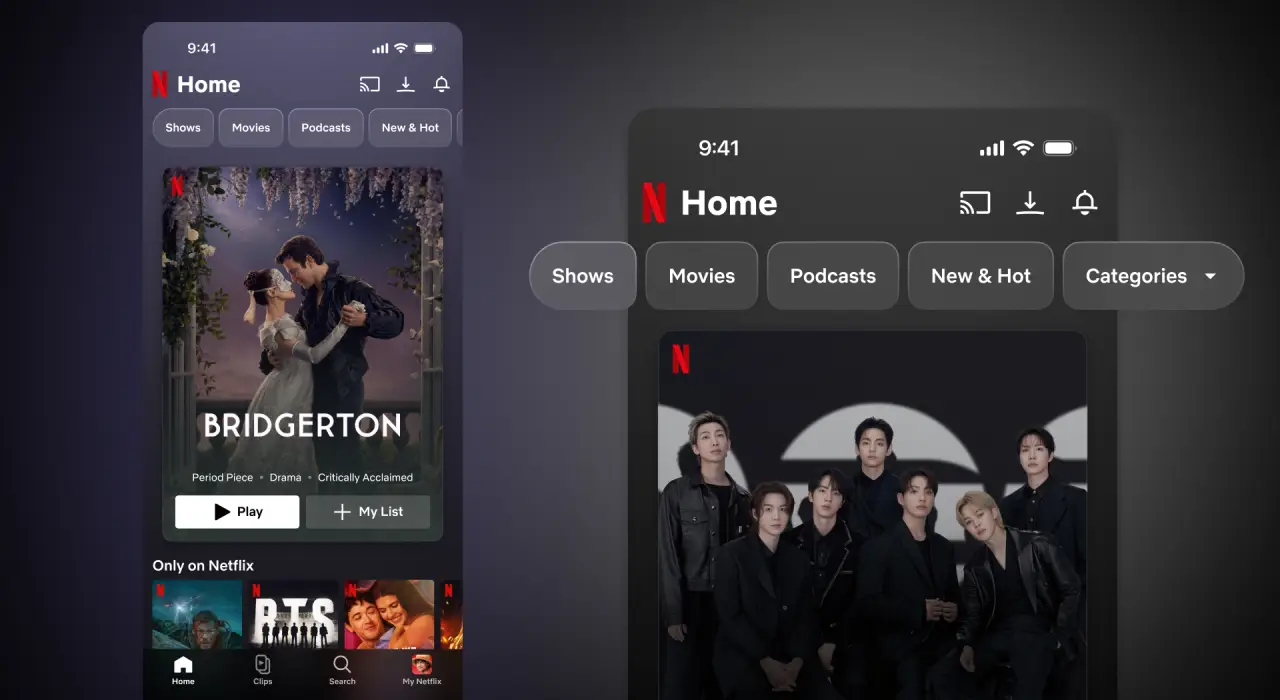 Netflix оновив мобільний додаток: огляд оновлень