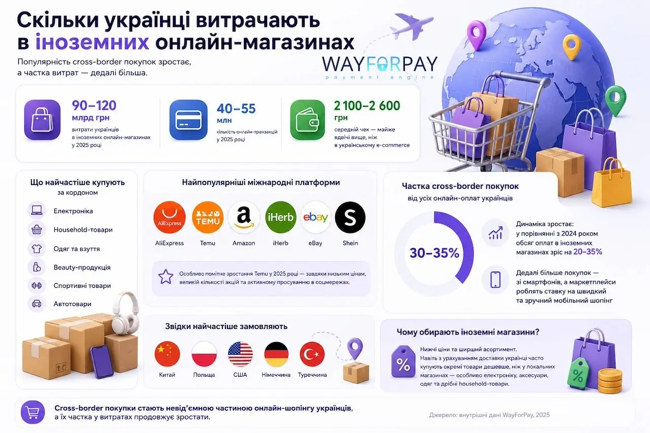 Скільки українці витрачають онлайн та що купують — огляд