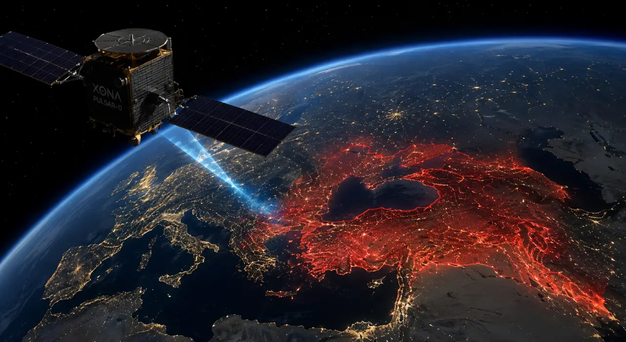 Супутник показав справжній масштаб GPS-глушіння над Європою