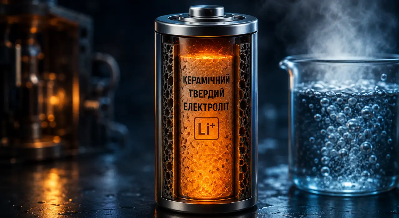 Вчені створили батарею, яка працює за температури понад 150°C