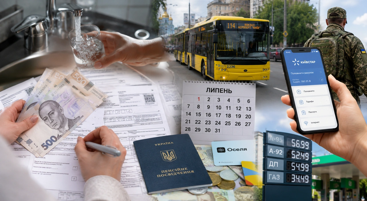 Що зміниться для українців із липня: тарифи, виплати та правила