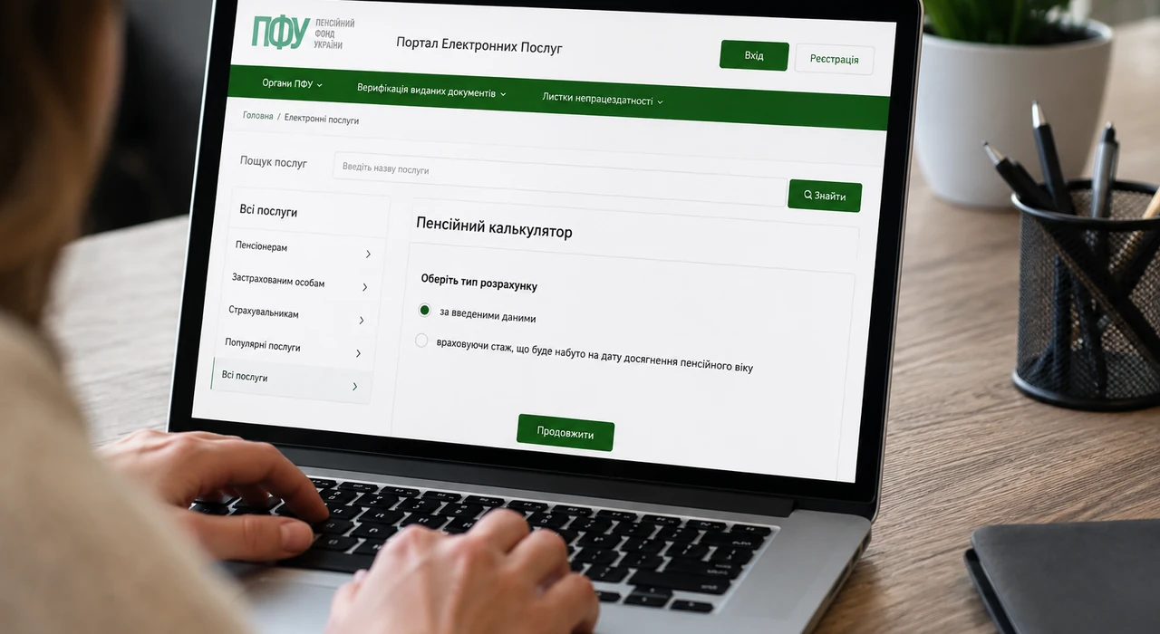 Як перевірити розмір майбутньої пенсії онлайн