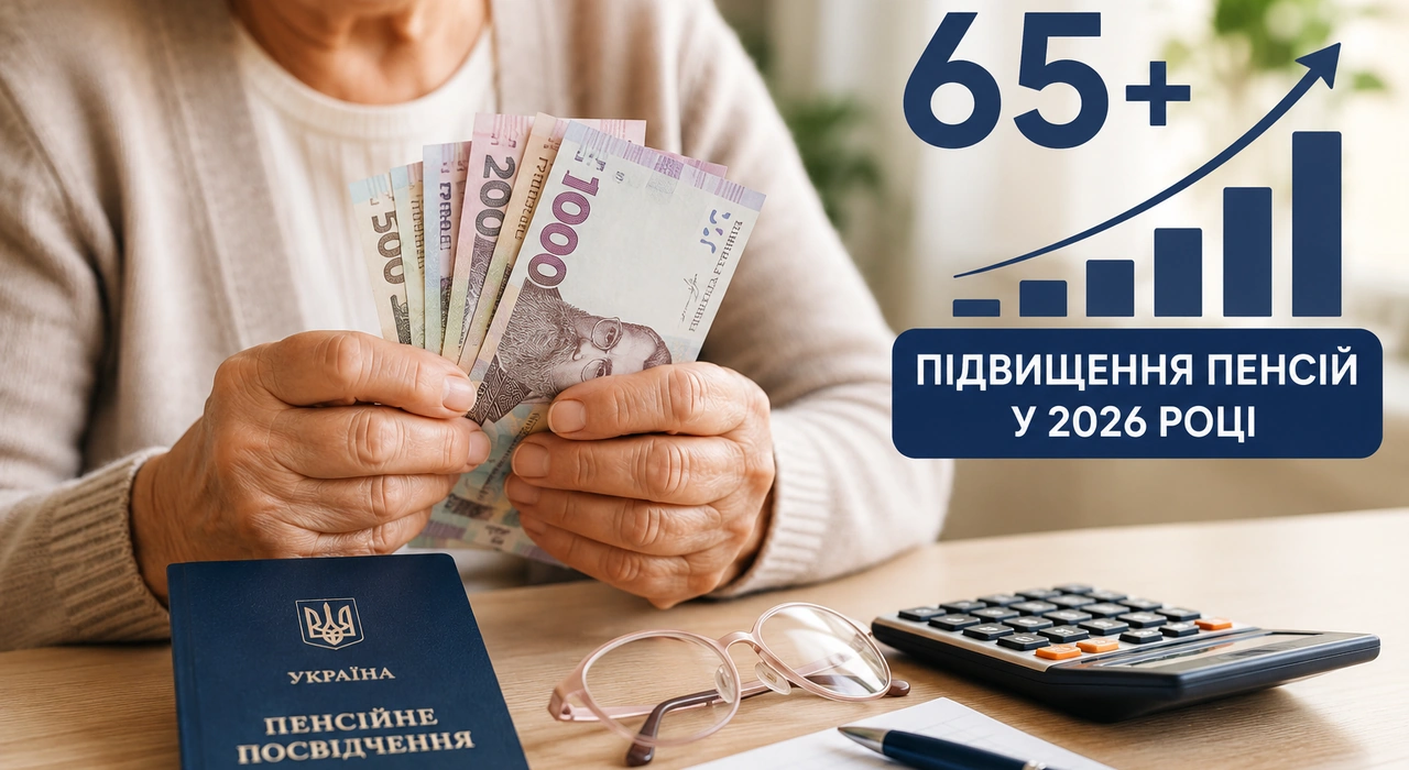Пенсії українців після 65 років перерахують у 2026 році