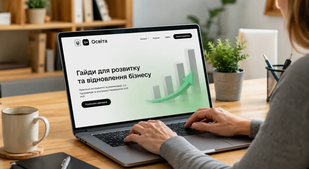 Дія випустила гайд з розвитку та відновлення бізнесу