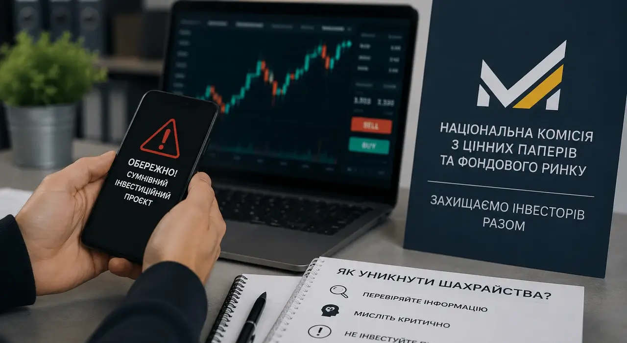 НКЦПФР поповнила список потенційно шахрайських інвестпроєктів