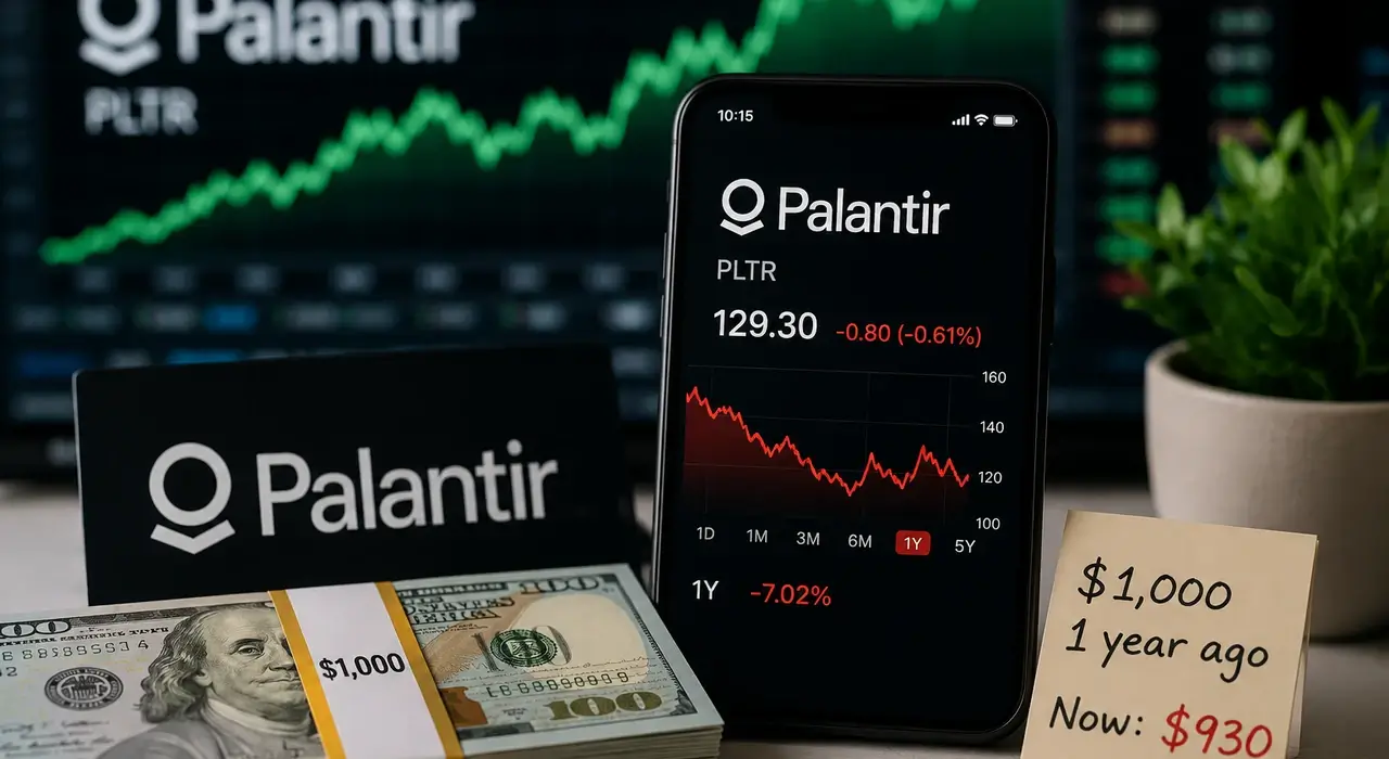 Скільки б ви отримали, інвестувавши $1000 в акції Palantir рік тому