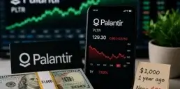 Скільки б ви отримали, інвестувавши $1000 в акції Palantir рік тому