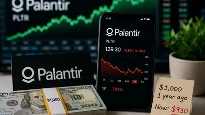 Скільки б ви отримали, інвестувавши $1000 в акції Palantir рік тому