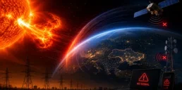 Сонячні бурі можуть залишити землю без світла та зв’язку — вчені