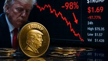Скільки втратили інвестори на мемкоїні Трампа