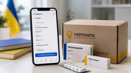 Безкоштовна доставка ліків: Укрпошта об’єдналася з Health24