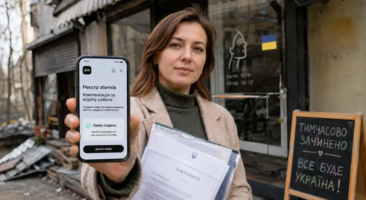 Українці можуть отримати компенсацію за втрату роботи через Дію