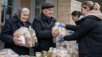 Деякі пенсіонери можуть отримати безоплатні продуктові набори