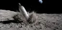 Ракета SpaceX Falcon 9 протаранила Місяць, створивши новий кратер