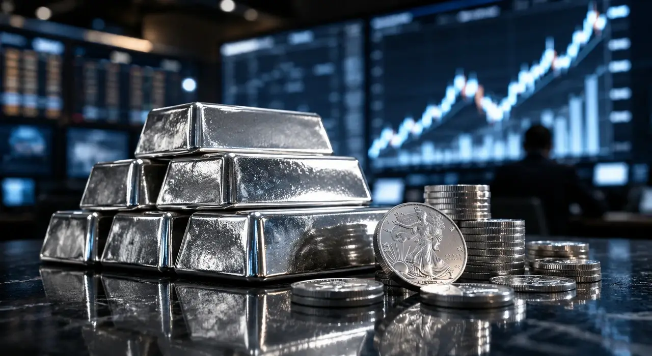 Ціна срібла зросла на 11% за тиждень: чи варто купувати