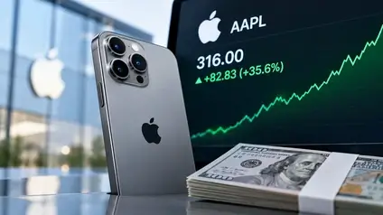 Скільки б ви заробили, інвестувавши $1000 у акції Apple рік тому