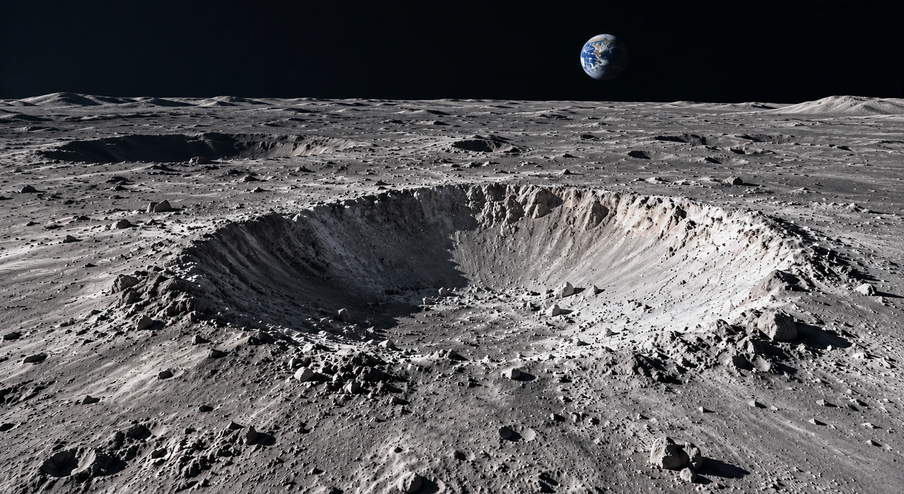 NASA знайшло на Місяці новий гігантський кратер, який утворюється раз на століття