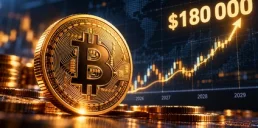 Біткоїн може зрости до $180 000: експерт назвав дату
