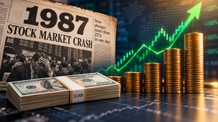 Скільки б ви заробили, інвестувавши $1000 після обвалу ринку 1987 року