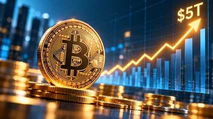 Коли Біткоїн досягне капіталізації $5 трлн — прогноз