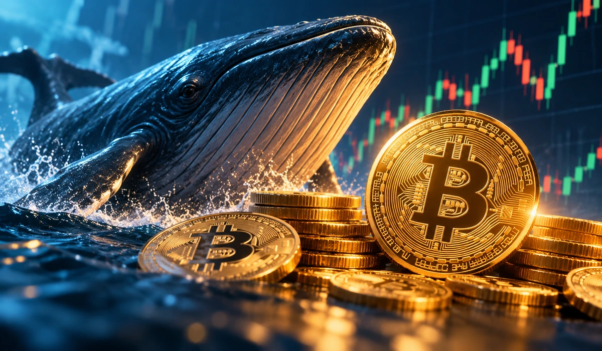 Кити накопичили майже 89 тисяч BTC за місяць: що відбувається з Біткоїном