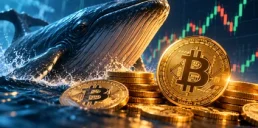 Кити накопичили майже 89 тисяч BTC за місяць: що відбувається з Біткоїном