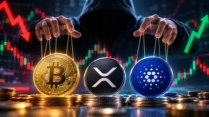Аналітик запідозрив маніпуляції цінами Біткоїна, XRP та Cardano