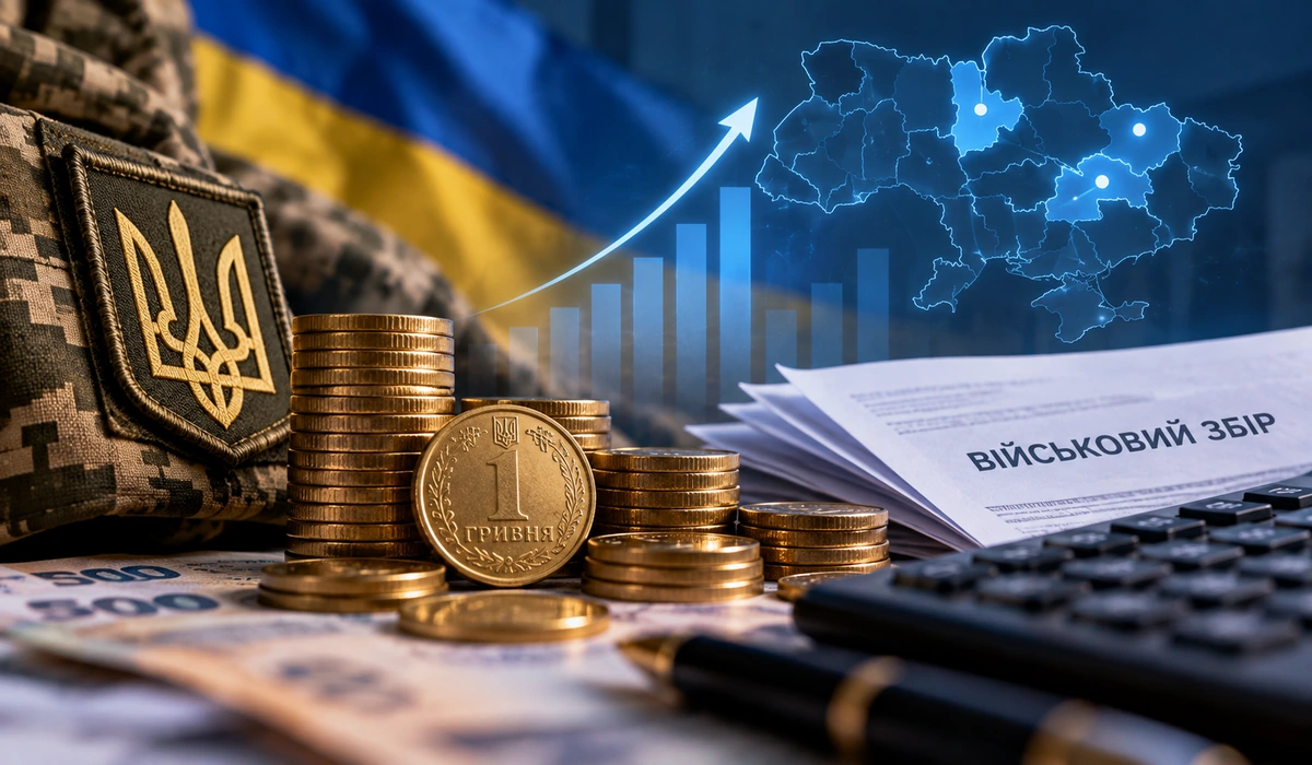 Українці сплатили понад 145 млрд грн військового збору: які регіони лідирують
