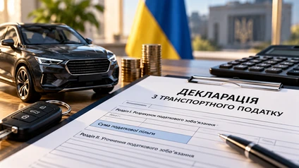 В Україні зміниться декларація з транспортного податку