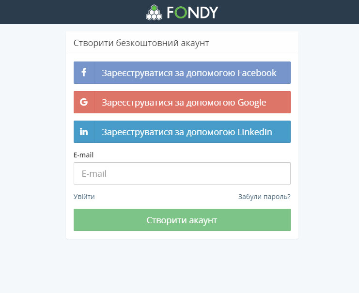реєстрація мерчант акаунта